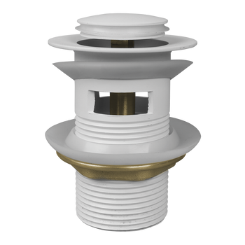 Korek spustowy klik-klak z przelewem