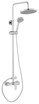 RITTO zestaw natryskowy z baterią natryskową BTR7U, chrom