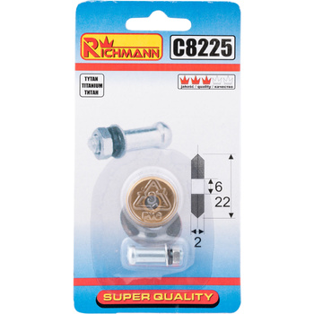 KÓŁKO DO GLAZ. 22x6x2 TYTANOWE