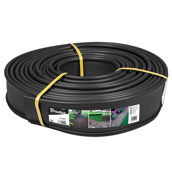 Obrzeże proste trawnikowe 18m x 12,5cm, czarne