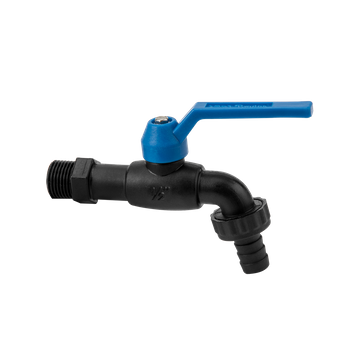 Kran kulowy 1/2'' BLACK RAVEN GZ 3/4'' FULL NYLON