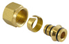 Złączka zaciskowa 1-2" do rur wielowarstwowych 16x2 mm ZL15PEXAL  (kpl. 2 szt.)