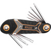 KLUCZE TORX SKŁADANE T9-T40 8 ELEM.