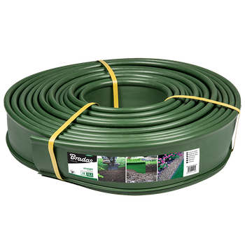 Obrzeże proste trawnikowe 18m x 12,5cm, zielone