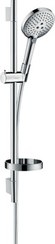 HG Raindance Select S Zestaw prysznicowy 120 3jet EcoSmart z drążkiem 65 cm i mydelniczką, Chrom