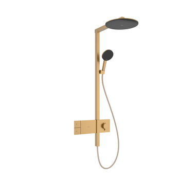 HG Raindance Alive S Komplet prysznicowy 300 1jet z termostatem ShowerSelect Comfort, Brąz Szczotkowany