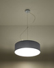 Lampa wisząca ARENA 35 szara