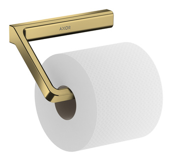 AX Universal Softsquare Uchwyt na papier toaletowy, Złoty Optyczny Polerowany