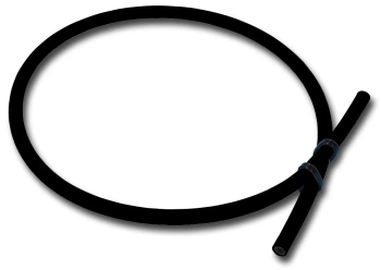 Czarny wężyk 1/4 cala (6,4 mm) do filtrów wody i lodówek USTM TUBE14B