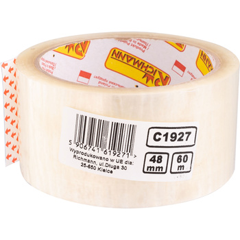 TAŚMA PAKOWA PRZEŹROCZYSTA 48MMx60M