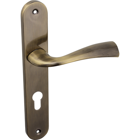 MALTA klamka na szyldzie długim na wkładkę