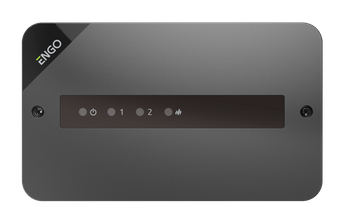 Integrator dwóch obiegów grzewczych z obsługą dodatkowej pompy głównej oraz źródła ciepła, 230V