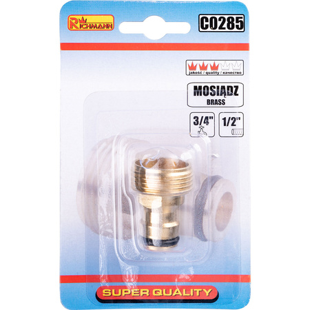 NYPEL OGRODOWY 3/4' MOSIĄDZ