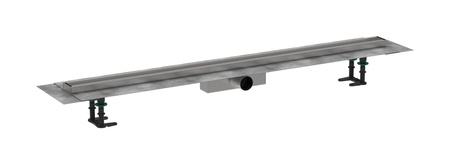 HG RainDrain Compact Kompletny odpływ liniowy 1200, ruszt do wyłożenia płytkami, standardowy