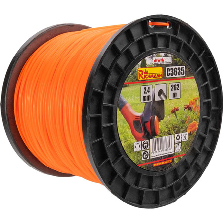 ŻYŁKA DO KOS. OKRĄGŁA 2,4MM - 262 M