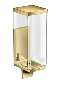 AX Universal Rectangular Dozownik mydła w płynie, Złoty Optyczny Polerowany
