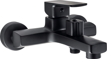 Bateria wannowa ścienna stała nero Maro BLO N10M