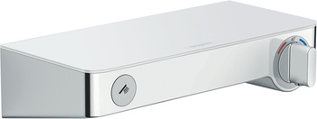 HG ShowerTablet Select Bateria prysznicowa 300, termostatyczna, natynkowa, Biały/Chrom