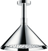 AX Showers/Front Głowica prysznicowa 240 2jet z przyłączem sufitowym, Chrom