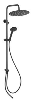 WIZARD PRO zestaw natryskowy z deszczownią, czarny