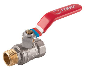 Zawór kulowy GW-GZ z dźwignią, 3-4", F-Comfort