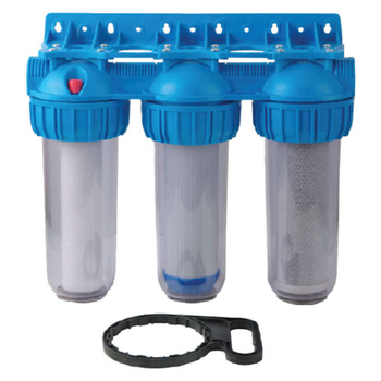 Potrójny filtr do wody / obudowa 3x10 - 1"