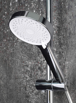 Słuchawka prysznicowa okrągła 3-funkcyjna chrom, biały NGA 05RS