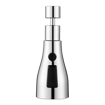 Perlator Przedłużka do kranu dwufunkcyjna NOVEEN XL1076 silver