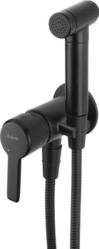 Bateria bidetowa podtynkowa ze słuchawką typu bidetta nero BQA N34M