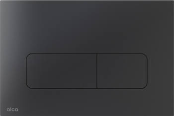 Przycisk sterujący do systemów podtynkowych, stal nierdzewna-czarny mat