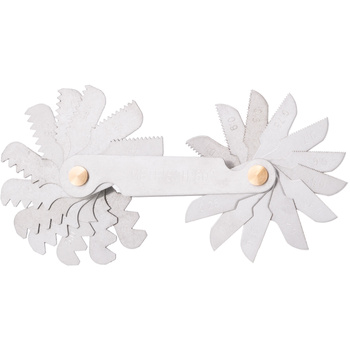 GRZEBIEŃ DO POMIARU GWINTÓW 24 SZT 0,25 - 6 MM