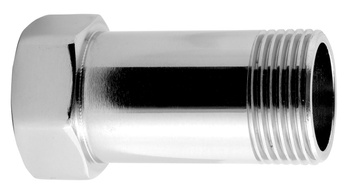 Przedłużka do baterii ściennej, 3-4", chromowana