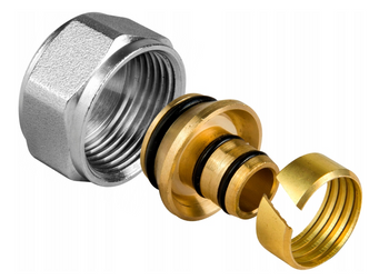 EUROKONUS ZŁĄCZKA SKRĘCANA ADAPTER ROZDZIELACZA Ø 16x3/4" 