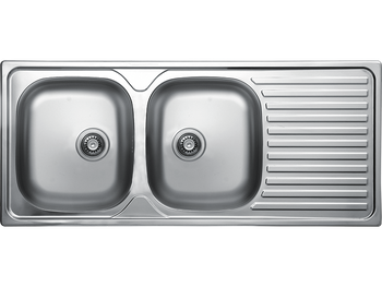 ORION zlewozmywak dwukomorowy z ociekaczem