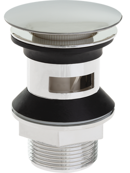 Korek spustowy klik-klak z przelewem