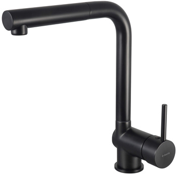 Bateria kuchenna z wyciąganą wylewką nero BCA N73M