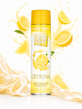 NORMATEK One Shot Cytryna neutralizator zapachów 600 ml