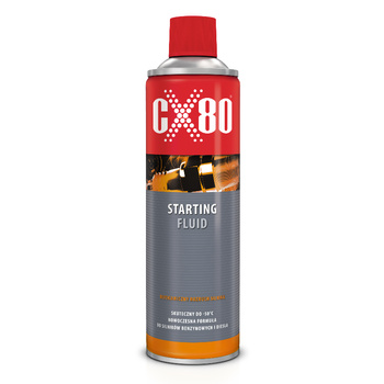 CX80 STARTING FLUID 500ml – Preparat do rozruchu silników w niskich temp.