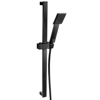 SINUS zestaw natryskowy przesuwny 1-funkcyjny, czarny