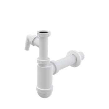 Półsyfon umywalkowy DN40 z nakrętką 5/4