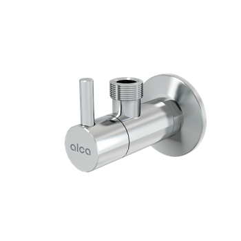 Zawór kątowy z filtrem 1/2"×1/2", okrągły