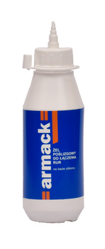 Pasta silikonowa do łączenia rur butelka 500g