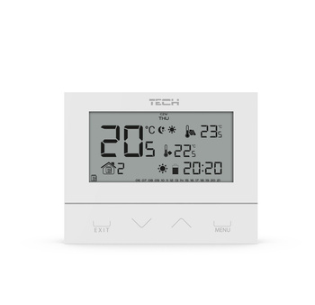 Bezprzewodowy regulator pokojowy dwustanowy ST-292 V2 biały