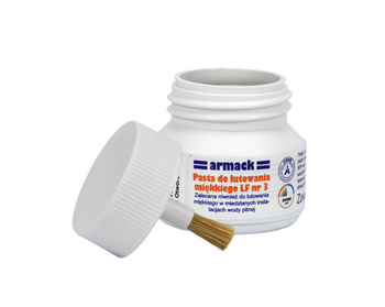 Pasta do lutowania miękkiego LF Nr 3 100g + pędzel