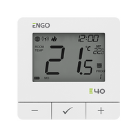 Programowany, Internetowy regulator temperatury, natynkowy, bateryjny, ZigBee/868MHz