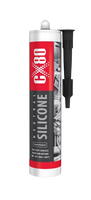 CX80 - Silikon Neutralny Czarny 310ml – Uszczelniacz do wielu materiałów