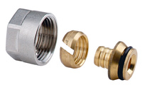 Złaczka zaciskowa 3-4" do rur z tworzywa 16x2 mm (kpl. 2 szt)