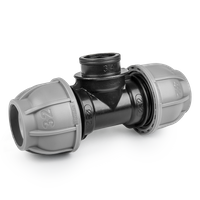 PN10 Tró jnik do rur PE 20 mm / GW 3/4"