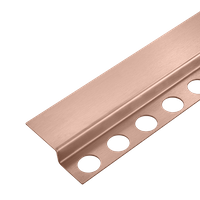 Listwa spadkowa podłogowa czołowa 130 cm miedziana