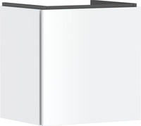HG Xilesa E Szafka pod małą umywalkę wiszącą z 1 szufladą 480/380, Biały Matowy